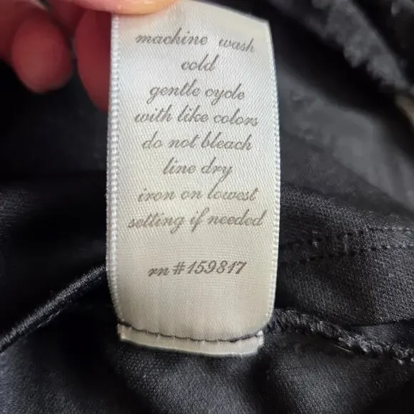 Altar'd State Black Flowy Layers Floral Embroidered Puff Sleeve XS Dress - Picture 8 of 8